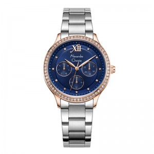 Alexandre Christie AC 2A48 Silver Blue BFBTRBU
